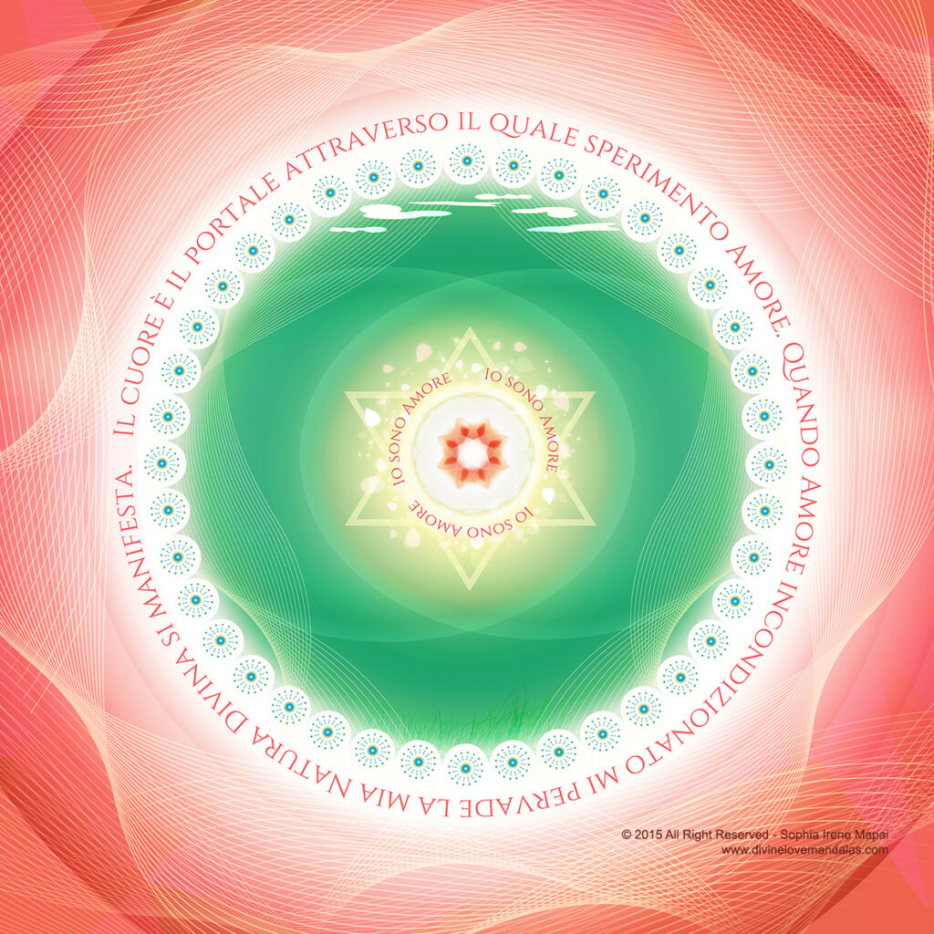 Ali di compassione - Divine Love Mandalas
